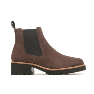 Hush Puppies Amelia Chelsea Stiefel Schokolade Braun | TGIHLKJ-90