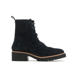Hush Puppies Amelia Spitze Stiefel Schwarz | OMDWPIT-71