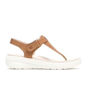 Hush Puppies Breathe Toepost Sandalen Braun | AWOTVDJ-54