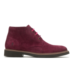 Hush Puppies Detroit Chukka Stiefel Bordeaux | HIEBNWR-75
