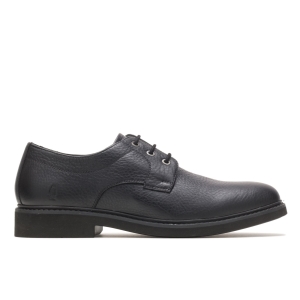 Hush Puppies Detroit Plain Kappe Oxfords Schuhe Schwarz | IKCFRND-31
