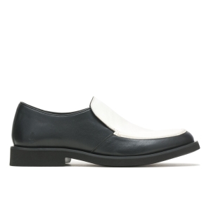 Hush Puppies Elvis Halbschuhe Schwarz Weiß | LNWHXJQ-10