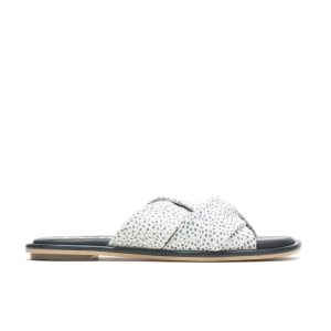 Hush Puppies Emily Badelatschen Sandalen Weiß Leopard | PYSGFBN-86