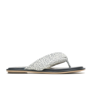 Hush Puppies Emily Toepost Sandalen Weiß Leopard | JTEPZVR-12