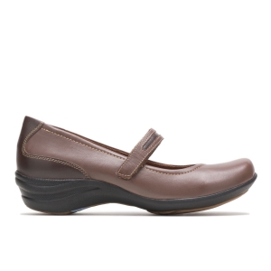 Hush Puppies Epic Mary Jane Wanderschuhe Dunkelbraun | LQJGDBT-58