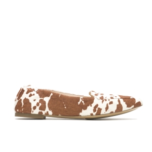 Hush Puppies Hazel Pointe Loafers Cow Print Leather | VHCAKIT-36