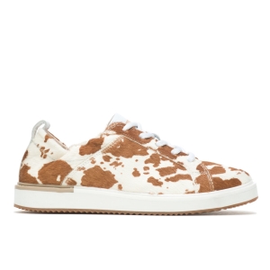 Hush Puppies Ryann Sneakers Cow Print Leather | QSRXCNH-82