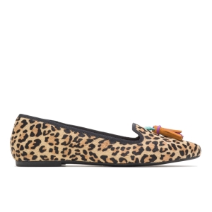 Hush Puppies Sadie Tassel Halbschuhe Leopard | MWXBCOY-52