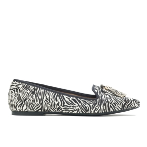 Hush Puppies Sadie Tassel Halbschuhe Zebra Calf Hair | YLDHFWS-94