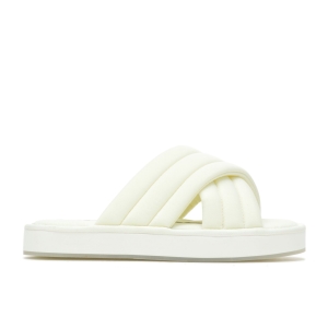 Hush Puppies Sunshine Badelatschen Sandalen Hellgelb Weiß | FYKRQTG-37